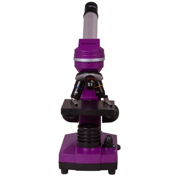 Микроскоп Bresser Junior Biolux SEL 40–1600x, фиолетовый, фото , изображение 8