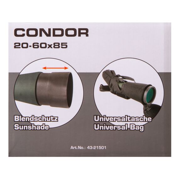Зрительная труба Bresser Condor 20–60x85, фото , изображение 20