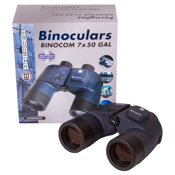 Бинокль Bresser Binocom 7x50 GAL, фото , изображение 9
