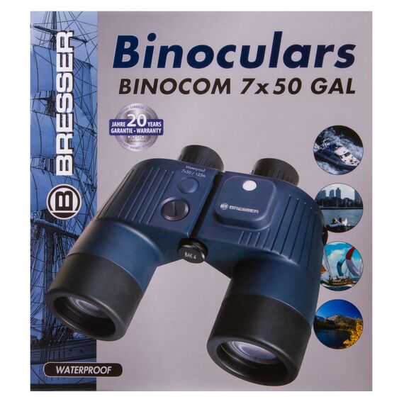 Бинокль Bresser Binocom 7x50 GAL, фото , изображение 11