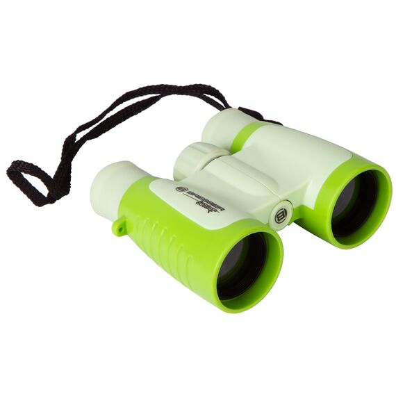 Бинокль детский Bresser Junior 3x30, зеленый, фото , изображение 6
