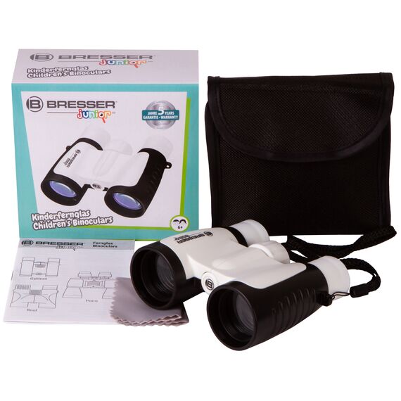 Бинокль детский Bresser Junior 3x30, черный, фото , изображение 3