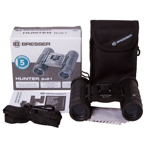 Бинокль Bresser Hunter 8x21, фото , изображение 5