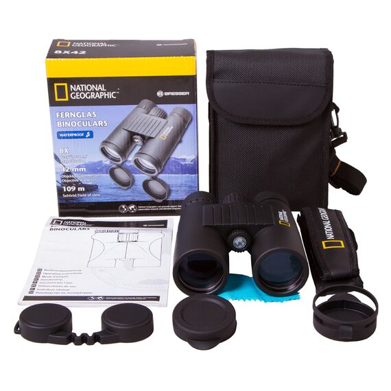 Бинокль Bresser National Geographic 8x42 WP, фото , изображение 5
