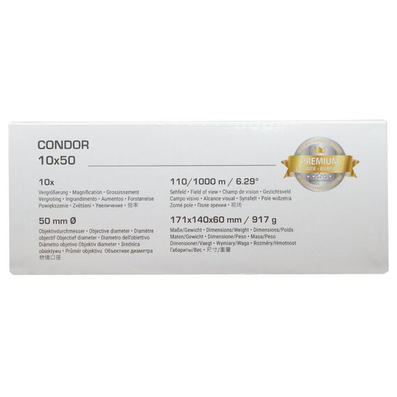 Бинокль Bresser Condor UR 10x50, фото , изображение 14