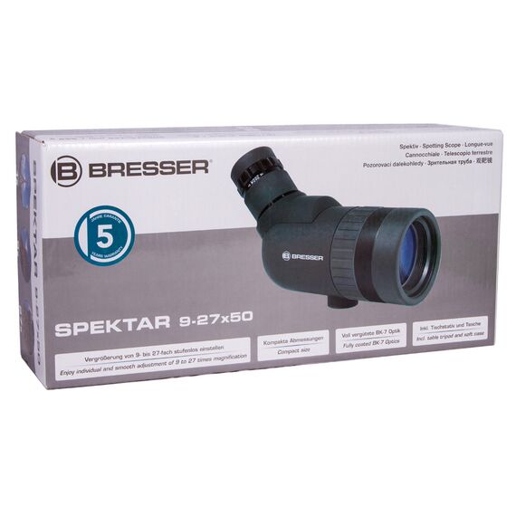 Зрительная труба Bresser Spektar 9–27x50, фото , изображение 10
