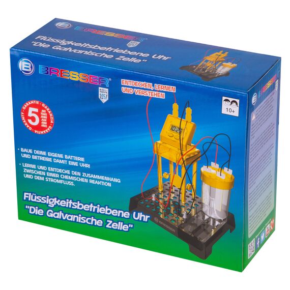 Набор для экспериментов Bresser Junior «Часы на жидкостном аккумуляторе», фото , изображение 7