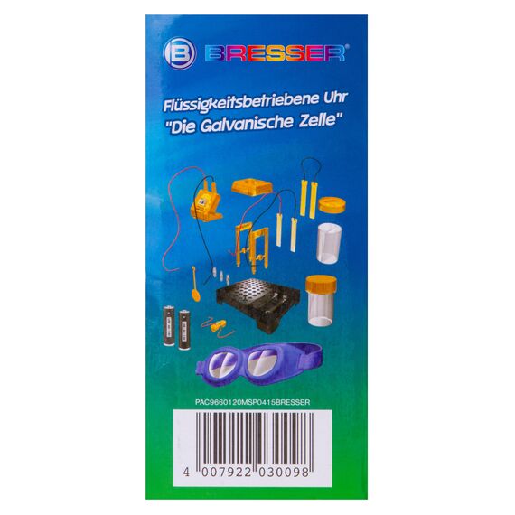 Набор для экспериментов Bresser Junior «Часы на жидкостном аккумуляторе», фото , изображение 11
