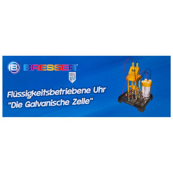 Набор для экспериментов Bresser Junior «Часы на жидкостном аккумуляторе», фото , изображение 12