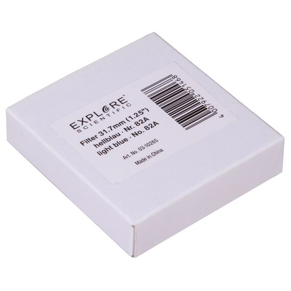Светофильтр Explore Scientific светло-синий №82A, 1,25", фото , изображение 5