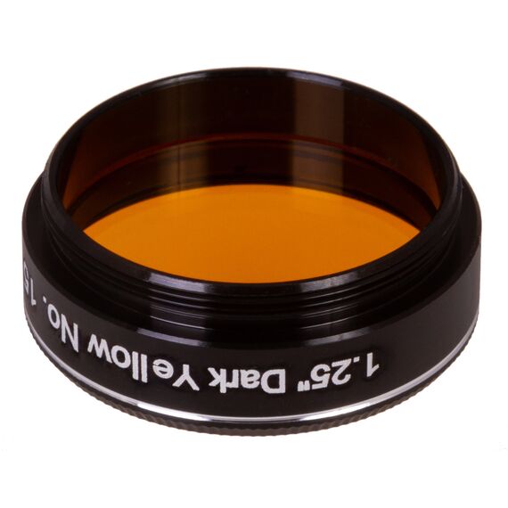 Светофильтр Explore Scientific темно-желтый №15, 1,25", фото , изображение 2
