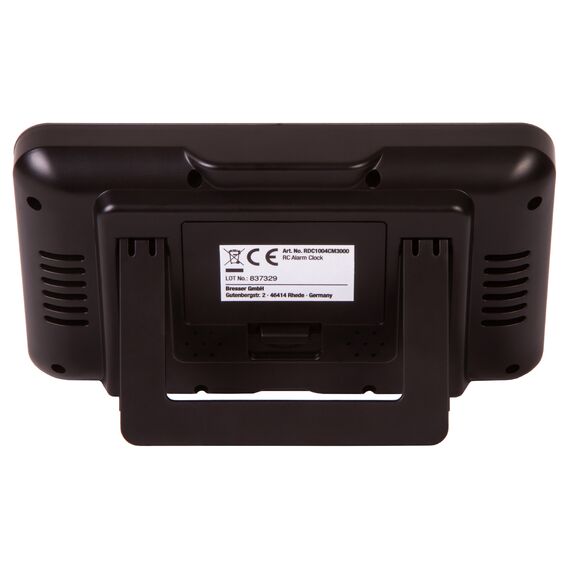 Часы цифровые Explore Scientific с будильником, черные, фото , изображение 6