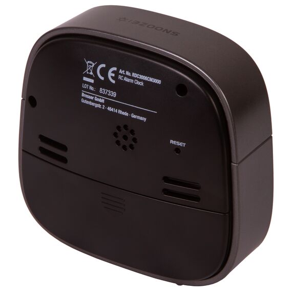 Часы цифровые Explore Scientific Dual с будильником, черные, фото , изображение 6