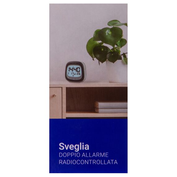 Часы цифровые Explore Scientific Dual с будильником, черные, фото , изображение 14