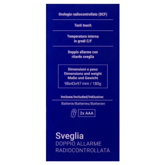 Часы цифровые Explore Scientific Dual с будильником, черные, фото , изображение 15