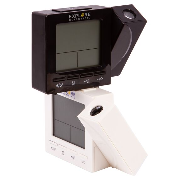 Часы цифровые Explore Scientific с проектором и термометром, черные, фото , изображение 2