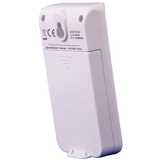 Метеостанция Explore Scientific с цветным экраном и тремя датчиками, белая, фото , изображение 9