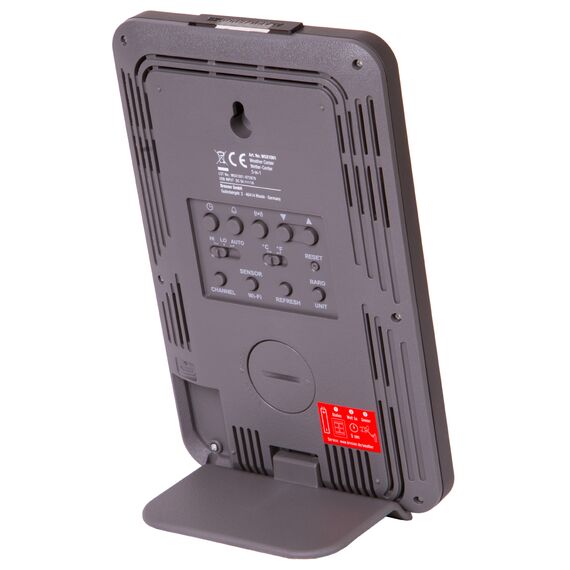 Метеостанция Explore Scientific «5 в 1» Wi-Fi с цветным дисплеем, черная, фото , изображение 8