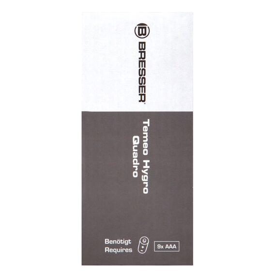 Метеостанция Bresser Temeo Hygro Quadro, белая, фото , изображение 12