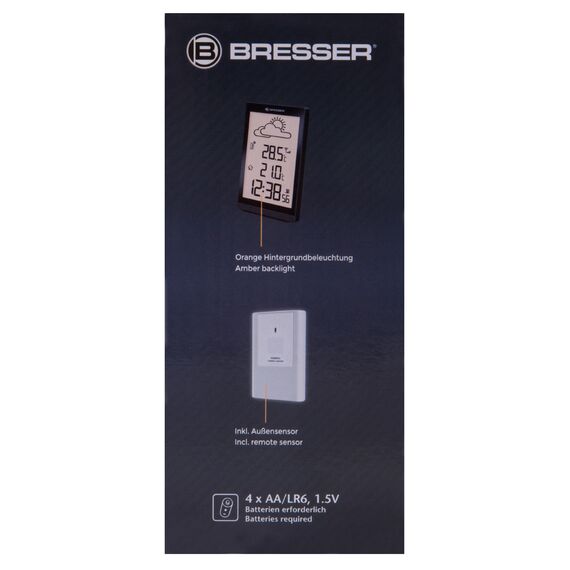 Метеостанция Bresser TemeoTrend ST с радиоуправлением, черная, фото , изображение 12