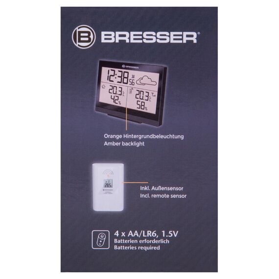 Метеостанция Bresser TemeoTrend LG с радиоуправлением, черная, фото , изображение 12