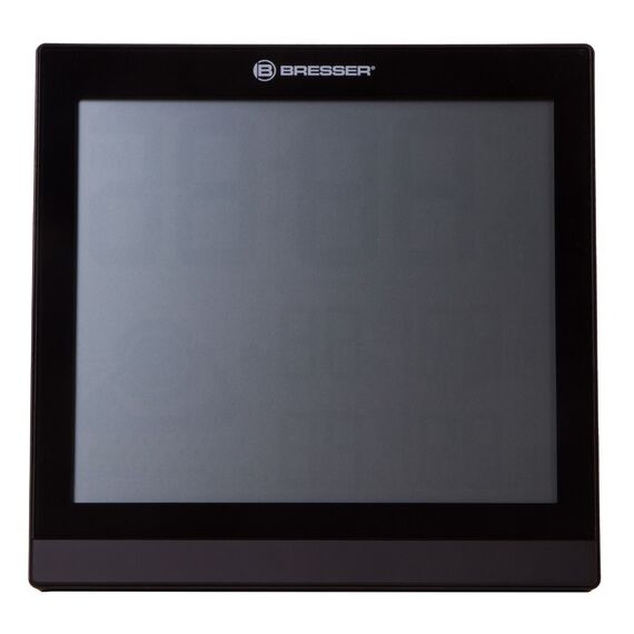 Метеостанция (настенные часы) Bresser TemeoTrend JC LCD с радиоуправлением, черная, фото , изображение 2