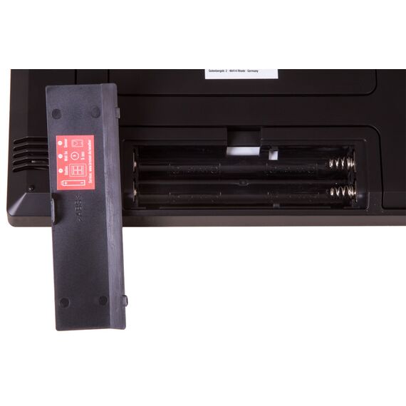 Метеостанция (настенные часы) Bresser TemeoTrend JC LCD с радиоуправлением, черная, фото , изображение 5