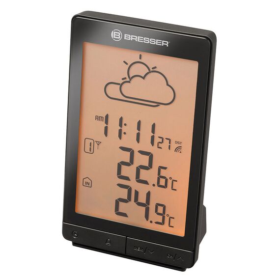 Метеостанция Bresser TemeoTrend STX с радиоуправлением, черная, фото , изображение 3