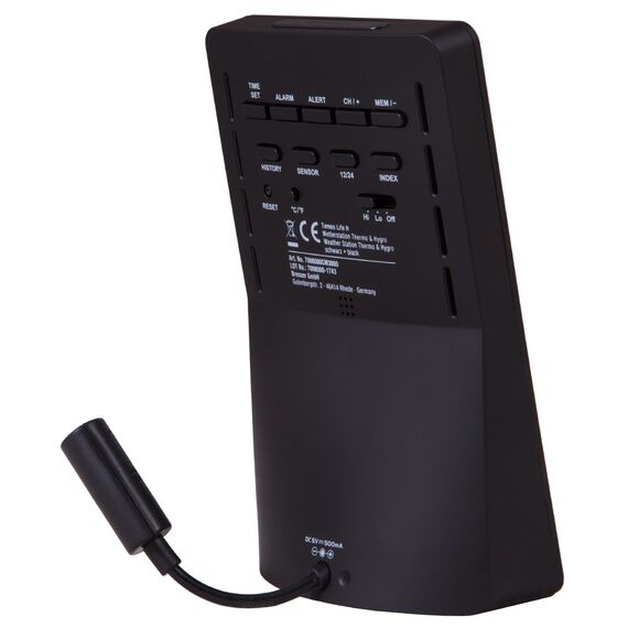 Метеостанция Bresser Temeo Life H с цветным дисплеем, черная, фото , изображение 4