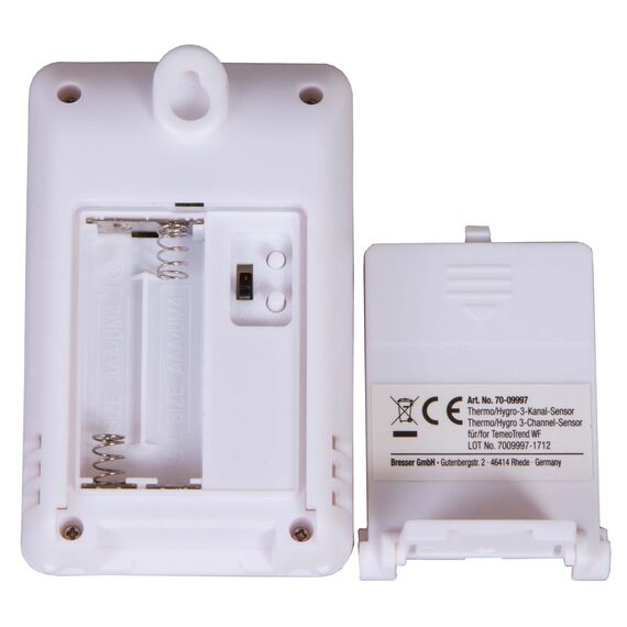 Датчик внешний Bresser для метеостанций, 433 МГц, трехканальный, фото , изображение 5