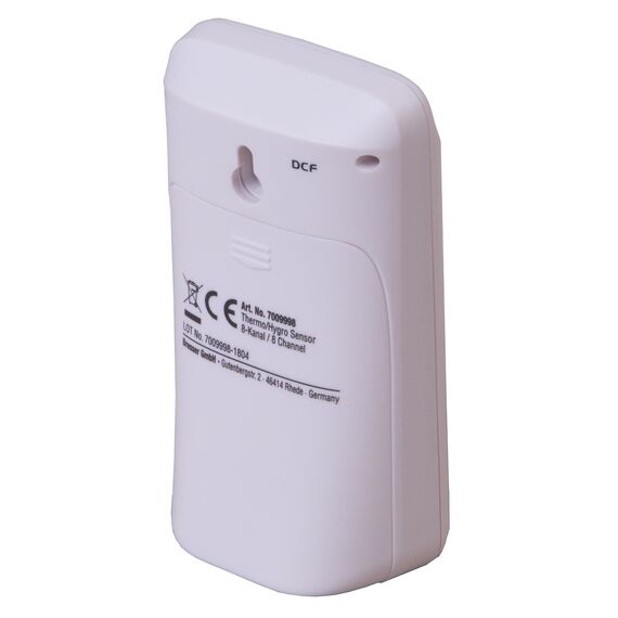 Датчик внешний Bresser для метеостанций Temeo Life и Meteo THBM/TP, восьмиканальный, фото , изображение 3