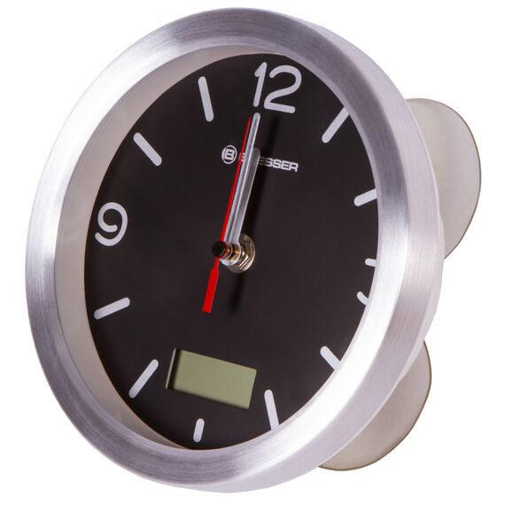 Часы Bresser MyTime Bath RC, водонепроницаемые, черные, фото , изображение 2