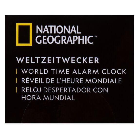 Часы Bresser National Geographic World Time с термометром и фонариком, фото , изображение 13
