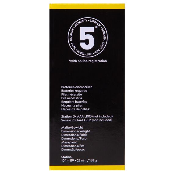 Метеостанция Bresser National Geographic с тремя датчиками, черная, фото , изображение 12