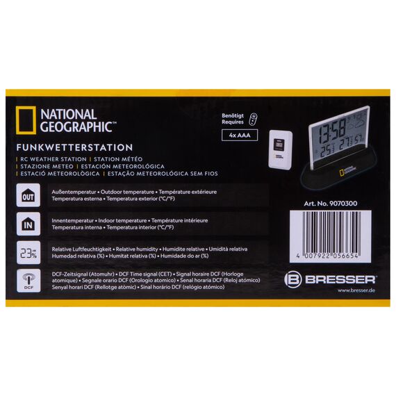 Метеостанция Bresser National Geographic с прозрачным корпусом, фото , изображение 11