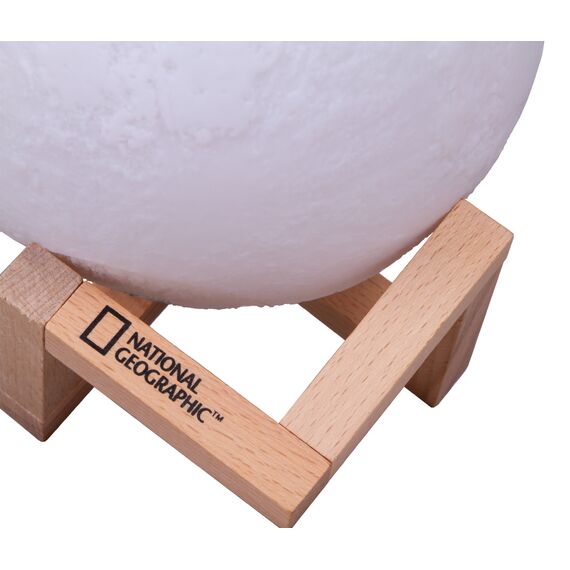 Лампа настольная Bresser National Geographic «3D Луна», 15 см, фото , изображение 4