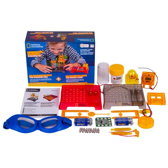 Набор для экспериментов Bresser National Geographic «Гальванический элемент и Волшебная лампа», фото , изображение 3