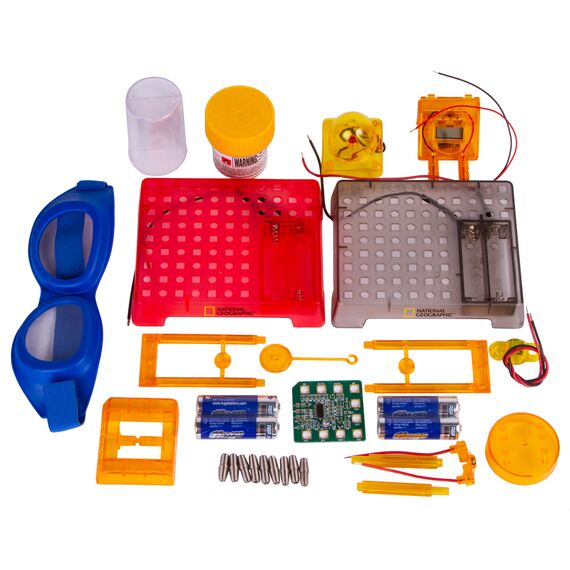 Набор для экспериментов Bresser National Geographic «Гальванический элемент и Волшебная лампа», фото , изображение 4