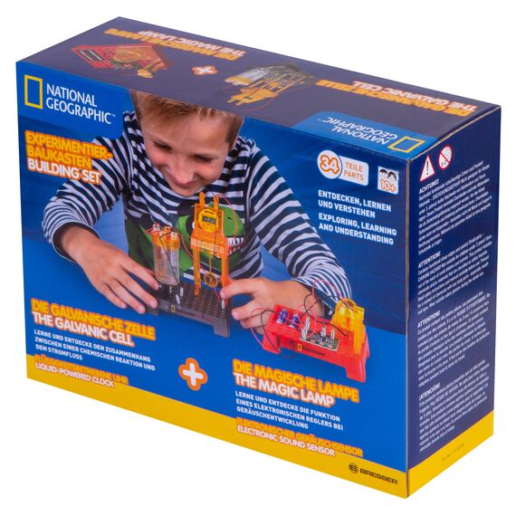 Набор для экспериментов Bresser National Geographic «Гальванический элемент и Волшебная лампа», фото , изображение 12