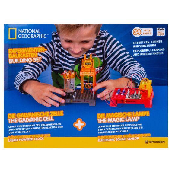 Набор для экспериментов Bresser National Geographic «Гальванический элемент и Волшебная лампа», фото , изображение 13