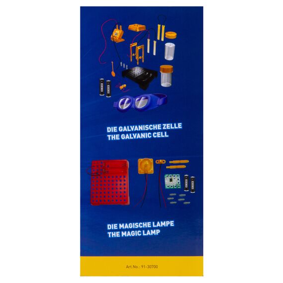 Набор для экспериментов Bresser National Geographic «Гальванический элемент и Волшебная лампа», фото , изображение 15