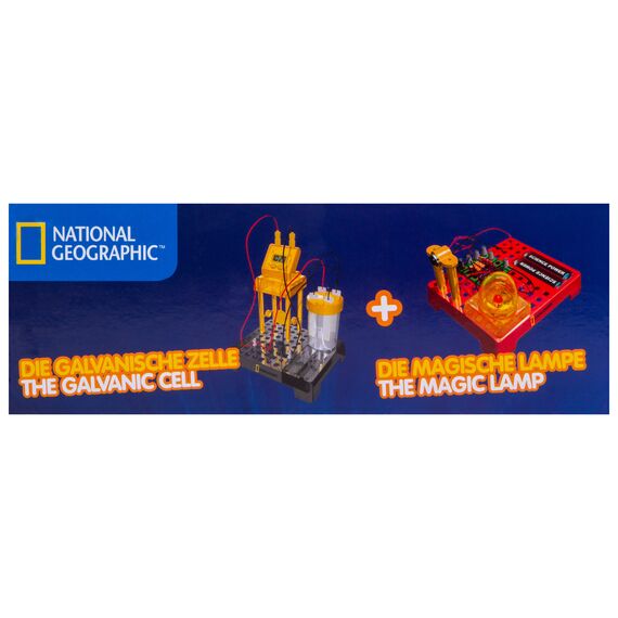 Набор для экспериментов Bresser National Geographic «Гальванический элемент и Волшебная лампа», фото , изображение 17
