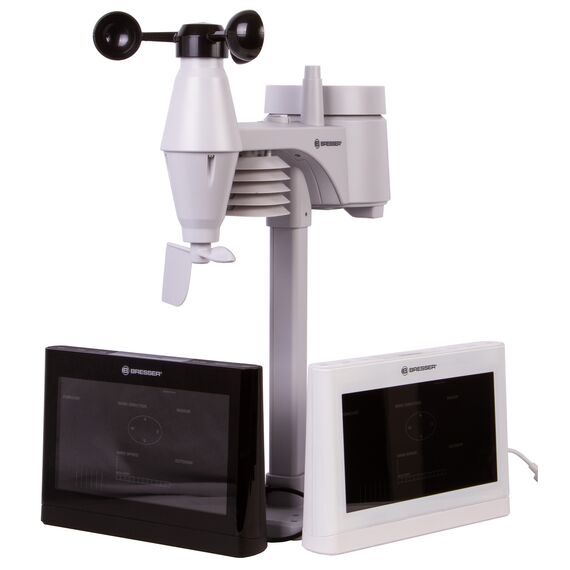 Метеостанция Bresser Comfort «5 в 1» с цветным дисплеем, черная, фото , изображение 2