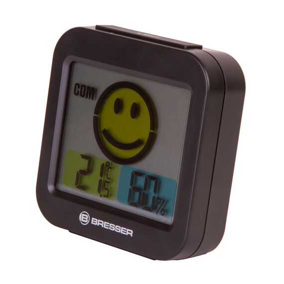Метеостанция Bresser MyTime Smile, черная, фото , изображение 2