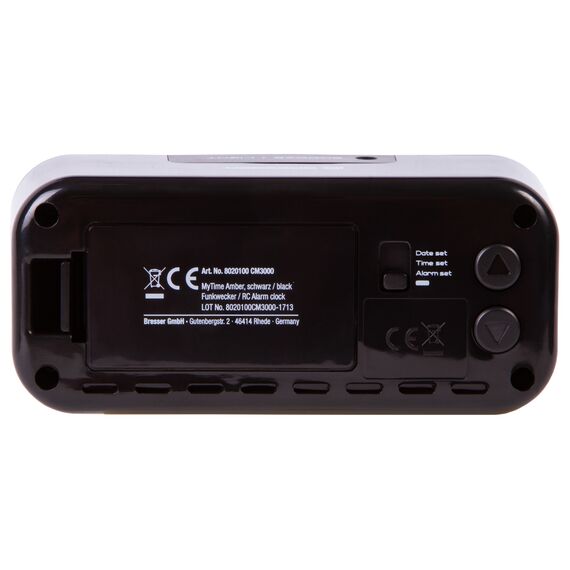 Часы Bresser MyTime Amber, черные, фото , изображение 7