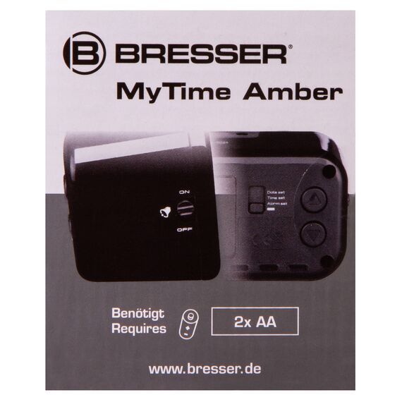 Часы Bresser MyTime Amber, черные, фото , изображение 12