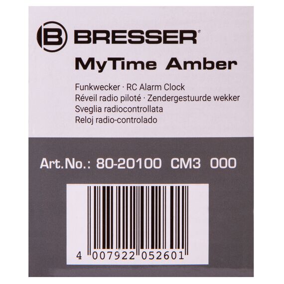 Часы Bresser MyTime Amber, черные, фото , изображение 13