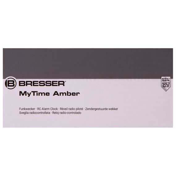 Часы Bresser MyTime Amber, черные, фото , изображение 14