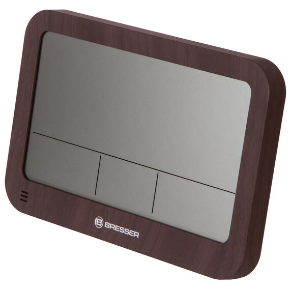 Часы настенные/настольные Bresser MyTime MC LCD в корпусе под дерево, фото , изображение 2