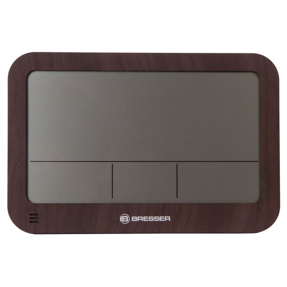 Часы настенные/настольные Bresser MyTime MC LCD в корпусе под дерево, фото , изображение 3